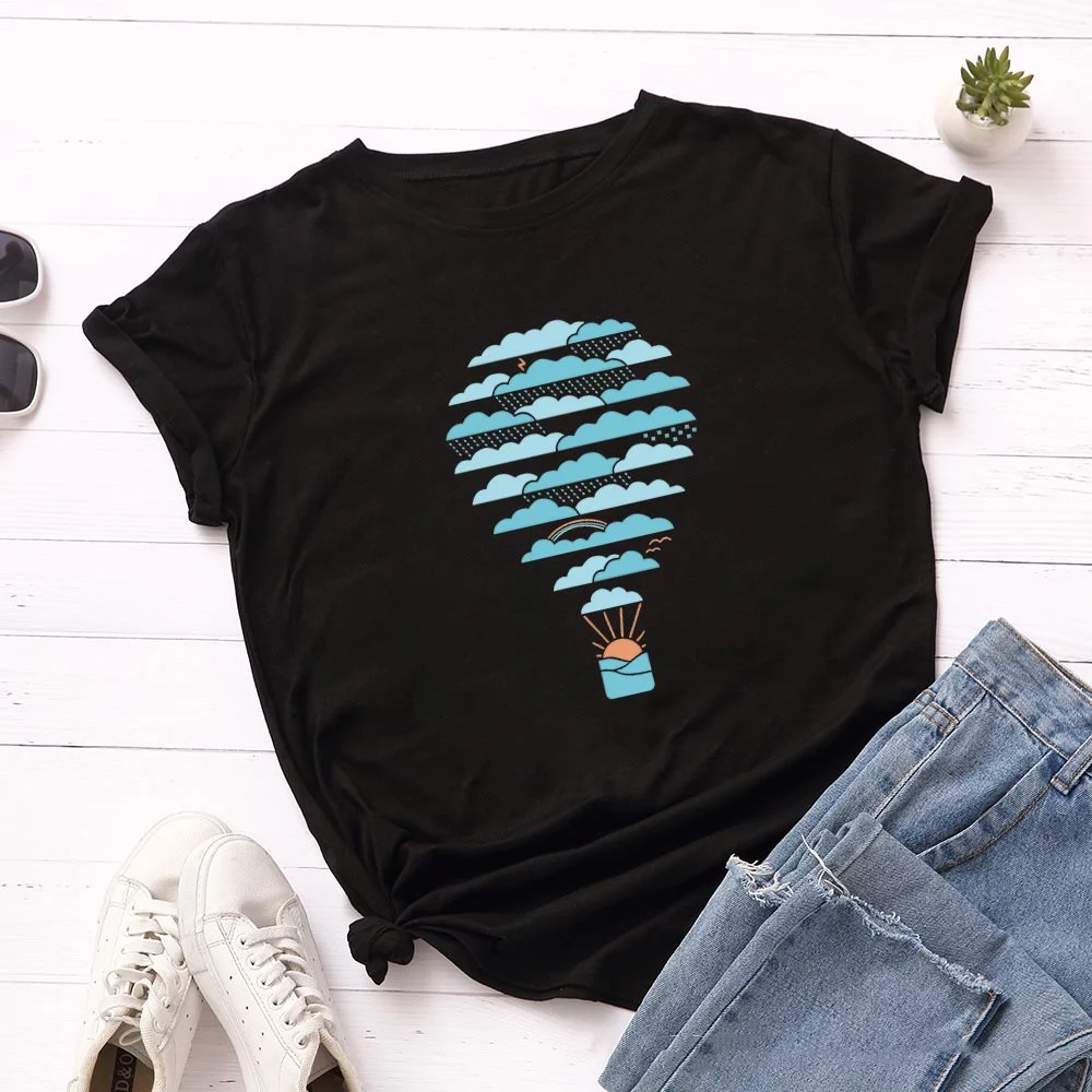 Unisex Cartoon Short Sleeve